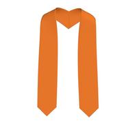 LiuMng Flag of Ivory Coast Print Graduation Stole - Satin Honor Sash, for Graduation Ceremony as Gifts for Boys and Girls, Sharp Corner, One size
