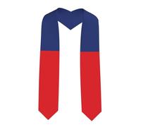 LiuMng Flag of Liechtenstein Print Graduation Stole - Satin Honor Sash, for Graduation Ceremony as Gifts for Boys and Girls, Sharp Corner, One size