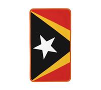 LiuMng Orange Democratic Republic of Timor-Leste Print Coral Velvet Towels - Super Absorbent Hand Towel Washcloths,for Wash The face Sports Swimming