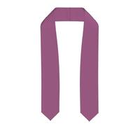 LiuMng Solid color grape red Print Graduation Stole - Satin Honor Sash, for Graduation Ceremony as Gifts for Boys and Girls, Flattened, One size