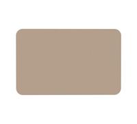 LiuMng Solid Color Light Brown Print Diatomite Earth Bath Mat - Absorbent Shower Mat Bathroom Runner Rugs Floor Mat Fit Under Door
