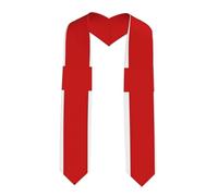 LiuMng UK Flag print Graduation Shawl Stole 70" Long - Unisex/Graduation Stole/Sash/for Academic Commencements Flattened, Sharp Corner, One Size