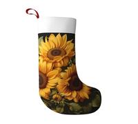 LiuMng with the yellow sunflower Christmas Stockings - Classic Personalized Large Sock for Xmas Tree, for Family Farmhouse Fireplace