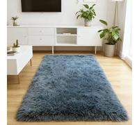 LIUNADM Machine Washable Rug 125 x 195 cm Extra Large Size, Soft Touch Modern Indoor Rugs for Kids Bedroom Hallway, Grey
