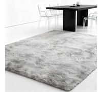 LIUNADM Machine Washable Rug 290 x 360 cm Extra Large Size, Soft Touch Shaggy Rug Modern for Kids Bedroom Hallway, Light Grey