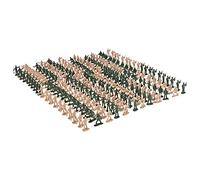 Liunian459 360 Pieces Toy Figure, Military Soldier Set with Flexible Plastic Accessories