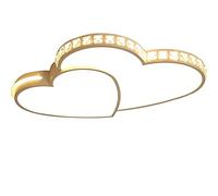 LIUNJHUY Iron Ceiling Light, Ultra-Thin 6 cm LED Ceiling lamp 24W / 36W Creative Bedroom lamp for Heart-Shaped Chandelier for Chandelier Bedroom lamp for Nordic Girl Girl Interesting