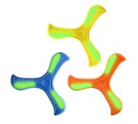 LIUQOBN 3 PCS Boomerang ，Glow in The Dark Boomerang Creative Toys, Lightweight and Durable Design for Picnics Parks and Outdoor