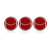 LiuROSE Car Interior Trim for Ford Mustang GT 2015 2016 2017 2018 2019 2021,Interior Sticker Moulding Car Styling Accessories,A-Red