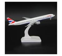 LIUSANG Scale aircraft 20CM 1/400 Boeing 777 British Airways Airplane Diecast Metal Alloy Model Simulated Scale Aircraft Suitable for display