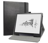 LiuShan Case for BOOX Tab Ultra,for BOOX Tab Ultra C ，PU Leather Slim Folding Stand Cover for BOOX Tab Ultra/BOOX Tab Ultra C ePaper Tablet PC 10.3 inch(Not Fit Other Tablet),Black