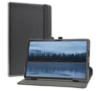 LiuShan Compatible DOOGEE T30 Max Rotation Case, 360 Rotation Stand PU Cover for 12.4" Tablet, Black