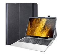 LiuShan Compatible PU Leather Slim Folding Stand Cover for HP Elite x2 G4 Tablet (Not Fit 13.3" HP Notebook), Black