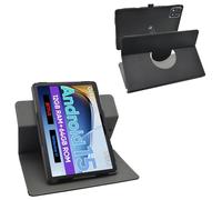 LiuShan Compatible with 360 Degree Rotation Stand PU Cover for Aiprotablet A30 / TUOHAITIME A30 / JUNINKE A30 / Callsky-Tab Cpad 10 / Ckypad Ctab 10 / Oangcc A15 10.1 Inch Tablet,Black