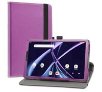 LiuShan Compatible with Acer Iconia Tab A8 Case,360 Degree Rotation Stand PU Cover for Acer Iconia Tab A8 8.7" Tablet(Not Fit Other Tablet,Purple