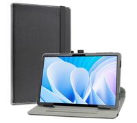 LiuShan Compatible with DOOGEE T35 Case,DOOGEE T30 Pro Case,360 Degree Rotation Stand PU Cover for DOOGEE T35 / DOOGEE T30 Pro 11" Tablet(Not Fit Other Tablet,Black