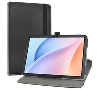 LiuShan Compatible with DOOGEE Tab A9 Case,360 Degree Rotation Stand PU Cover for DOOGEE Tab A9 10" Android Tablet(Not Fit Other Tablet,Black