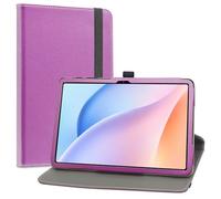 LiuShan Compatible with DOOGEE Tab A9 Case,360 Degree Rotation Stand PU Cover for DOOGEE Tab A9 10" Android Tablet（Not Fit Other Tablet,Purple