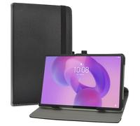 LiuShan Compatible with Lenovo Idea Tab Pro TB373FU Case,360 Degree Rotation Stand PU Cover for 12.7" Lenovo Idea Tab Pro TB373FU Tablet(Not Fit Other Tablet,Black