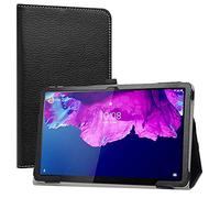LiuShan Compatible with Lenovo Tab P11 Case,PU Leather Slim Folding Stand Cover for 11" Lenovo Tab P11 (TB-J606F /TB-J606X) Tablet (Not Fit Lenovo Tab P10 / Lenovo Tab P11 Pro),Black