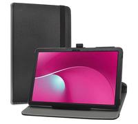 LiuShan Compatible with T-Mobile REVVL Tab 2 Case,360 Degree Rotation Stand PU Cover for T-Mobile REVVL Tab 2 5G Tablet 2025 Released 10.1" Tablet（Not Fit Revvl Tab 5G 10.36",Black