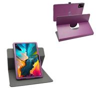 LiuShan Compatible with TCL NXTPAPER 11 9466X4 case,Digliand R11 case,360 Degree Rotation Stand PU Cover for TCL NXTPAPER 11 9466X4/Digliand R11/DigiLand Tab M11 PRO MID1110 11 Inch Tablet,Purple