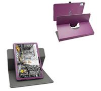 LiuShan Compatible with XPPen Magic Drawing Pad 12 case,360 Degree Rotation Stand PU Cover for XPPen Magic Drawing Pad 12 12.2 Inch Tablet（Not Fit Other Tablet）,Purple