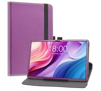 LiuShan TECLAST T40HD Case, 360 Degree Rotation PU Leather Case with Stand Case for TECLAST T40HD Tablet 10.4 Inches, Purple