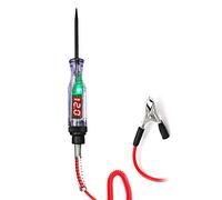 LIUSHUI Circuit Tester, 6 V 12 V 24 V Portable Car Automotive Electric Digital Display Circuit Tester Car Truck Circuit Probe Test Pen Automotive Test