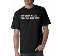 LIUSSUIL I'm What Willis was Talking About Christmas t Shirts Menss TV 5 Colors 3637(3X-Large)