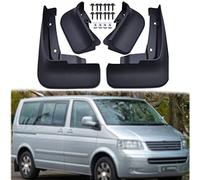 LIUTA 4 Pcs Car Mudguards Mudflap Set Compatible for VW T5 T6 T7 2008-2021 Protection Front Rear Mud Flaps Kit Rubber Car Fender Wheel Splash Guards Auto Accessories with Fixing Screws