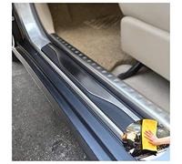 LIUTA 4Pcs Stainless Steel Car Door Sill Protector for VW T-Cross 2020 2021 Kick Plates Scuff Guard Non-slip Anti-scratch Threshold Pedal Sticker Auto Accessories Decoration