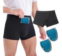 liuun Vasectomy Jockstrap Underwear=S Black
