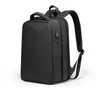 liuwei Laptop Backpack Waterproof, Shockproof And Anti-Theft Hard Shell School Backpacks Men Business Travel Bag with TSA Lock And USB Charging Fit for 15.6 Inch Laptop,upgraded black
