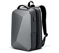 liuwei Laptop Backpack Waterproof, Shockproof And Anti-Theft Hard Shell School Backpacks Men Business Travel Bag with TSA Lock And USB Charging Fit for 15.6 Inch Laptop,upgraded gray