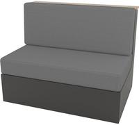 LIUWEIW RV Dinette Cushion Covers Stretch Sofa Slipcovers ReplacementCamper Seat Cover Washable Couch Cushions Protector for RVCamper Car Bench(Light Gray,Set of 1)