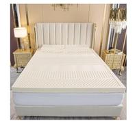 LIUWOPA Natural Latex Mattress Topper Medium Firmness for Cool Sleep & Pressure Relief, Medium Firm Beds, Single Twin Full King Size,3in,150x190cm(59x75in)