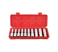 liuxiaosui 9/10/14/17Pcs E Torx Star Female Bit Sockets Set Drive E4-E24 Repair Tool Socket Wrench Head Sleeve Hand Tool