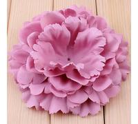 LIUXIN 10pcs/lot 11CM Newborn DIY Chic Shabby Artificial Shaped Fabric Hair Flowers Bouquet For Wedding Bride Garland