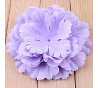 LIUXIN 10pcs/lot 11CM Newborn DIY Chic Shabby Artificial Shaped Fabric Hair Flowers Bouquet For Wedding Bride Garland