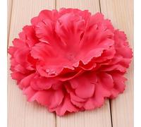 LIUXIN 10pcs/lot 11CM Newborn DIY Chic Shabby Artificial Shaped Fabric Hair Flowers Bouquet For Wedding Bride Garland