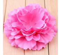 LIUXIN 10pcs/lot 11CM Newborn DIY Chic Shabby Artificial Shaped Fabric Hair Flowers Bouquet For Wedding Bride Garland