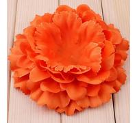 LIUXIN 10pcs/lot 11CM Newborn DIY Chic Shabby Artificial Shaped Fabric Hair Flowers Bouquet For Wedding Bride Garland