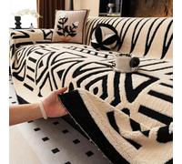 LIUXIN 1pc Bohemian Style Sofa Protector, Vintage Interlaced Comfortable Sofa Blanket, Suitable for Pets, Anti-slip Protection