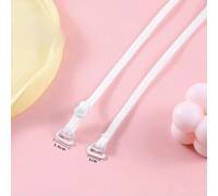 LIUXIN 2Pcs Slip Resistant Bra Straps Elastic Thin Double Shoulder Straps Comfortable Adjustable Length Lingerie Accessories Women