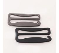 LIUXIN 4PCS Gunmetal/BLACK Metal G Buckle 38MM/50mm G Hooks Strap Slider ZINC Alloy G-Hook,Leather Handle Webbing Clasps