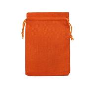 LIUXIN 50Pcs/Lot Drawstring Natural Burlap Bag Jute Gift Bags Multi Size Jewelry Packaging Wedding Bags with Candy Bag