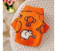 LIUXIN Striped Dog Clothes Sweater for Dog Fashion Winter Dog Coat Warm Pet Dog Knitted Vest Chihuahua French Bulldog Dog Costume