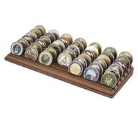 LIUYALO Military Challenge Coins Display Stand - 6 Row