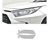 LIUYANggg 2 Pcs Car Headlight Protective Film Front Light Transparent Smoked Black TPU Sticker,Fits For Toyota RAV4 XA50 2019 2020